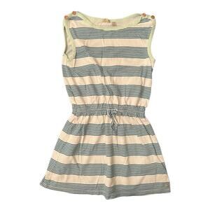 Roxy White and Blue Striped Dress. Size 7/8